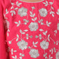 Jaipur Girls Red Cotton Lehanga and Choli with Dupata Ethnic Set