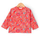 Golden Weaves Boys Orange Kurta With Dhoti Set