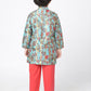 Golden Weaves Blue Kurta with Pant Set