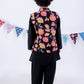 Jaipur Boys Black Kurta and Pyjama with Jacket Ethnic Set