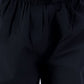 Jaipur Boys Black Kurta and Pyjama with Jacket Ethnic Set