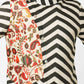 Chromatic Fusion Boys  Black & White stripe Kurta Pant set