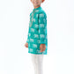 Trunk Tales Boys Green Kurta with Pant set