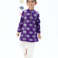 Trunk Tales Boys Purple Kurta with Pant set