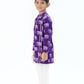 Trunk Tales Boys Purple Kurta with Pant set