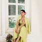Aurelia Green Skirt Set