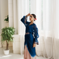 Chandani Satin & Organza Skirt Set