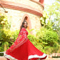 Red Lehenga - Ensembles