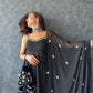 Silver Heart Black Suit Set - Ensembles