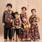Jaipur Girls Black Cotton Lehanga and Choli with Dupata Ethnic Set